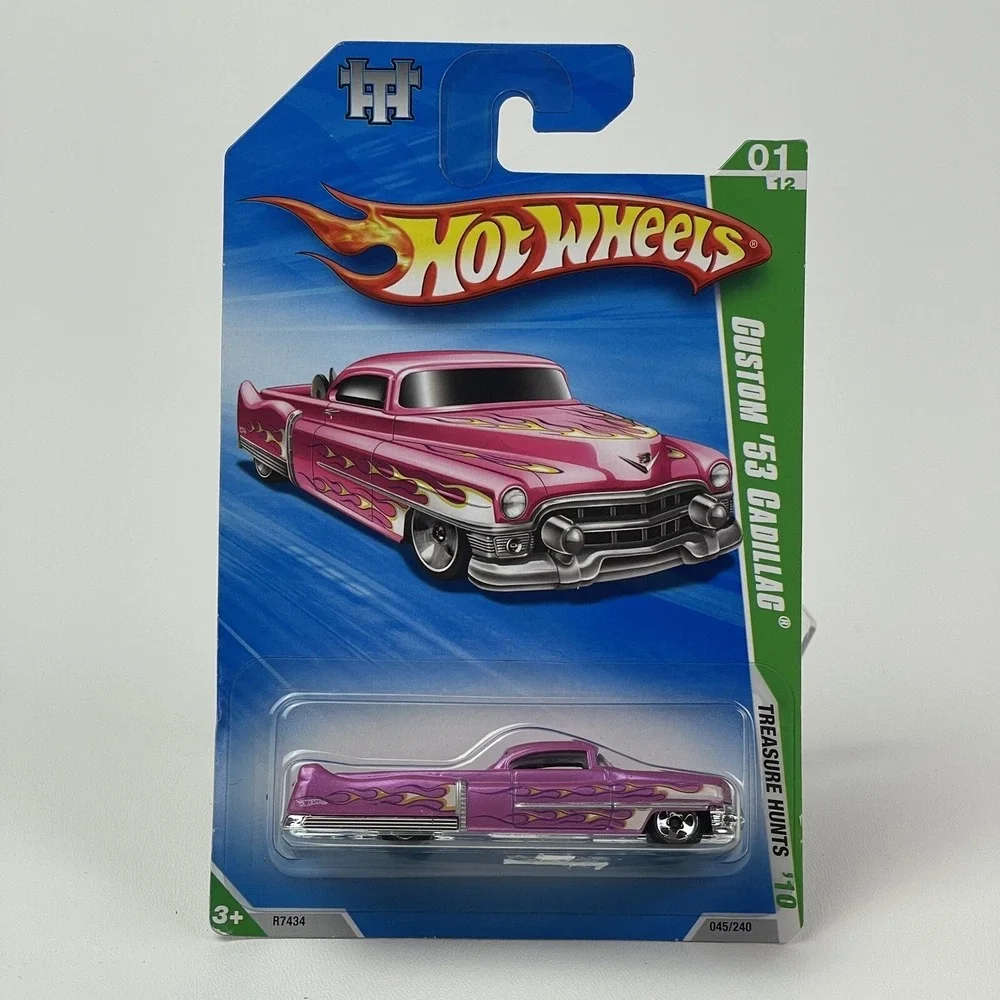 Hot Wheels 2010 Treasure Hunts Custom '53 Cadillac Purple Silver